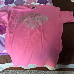 Harley-Davidson  Bright Pink Tee